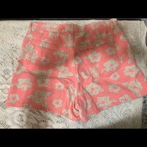 Hot Pink Hawaiian Shorts! Size 14